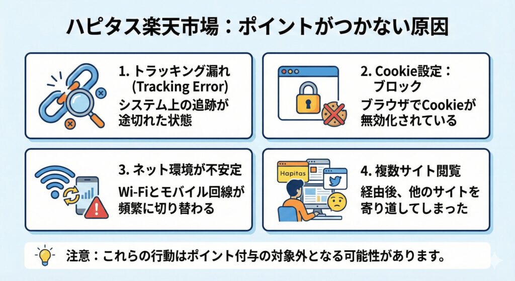 ハピタス　楽天