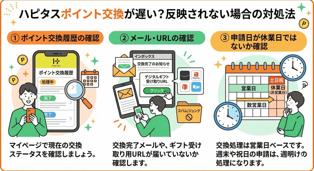 ハピタス ポイント交換