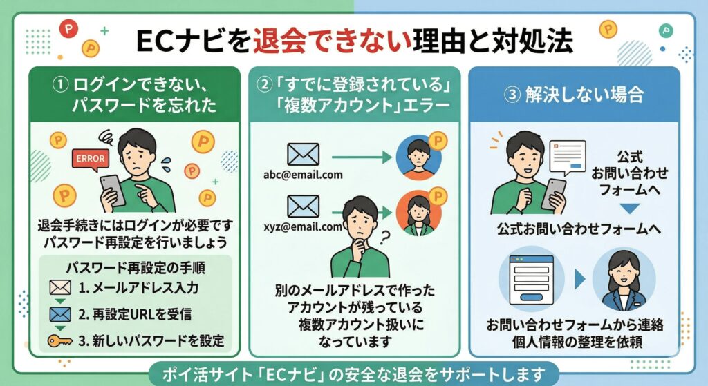 ECナビ 退会