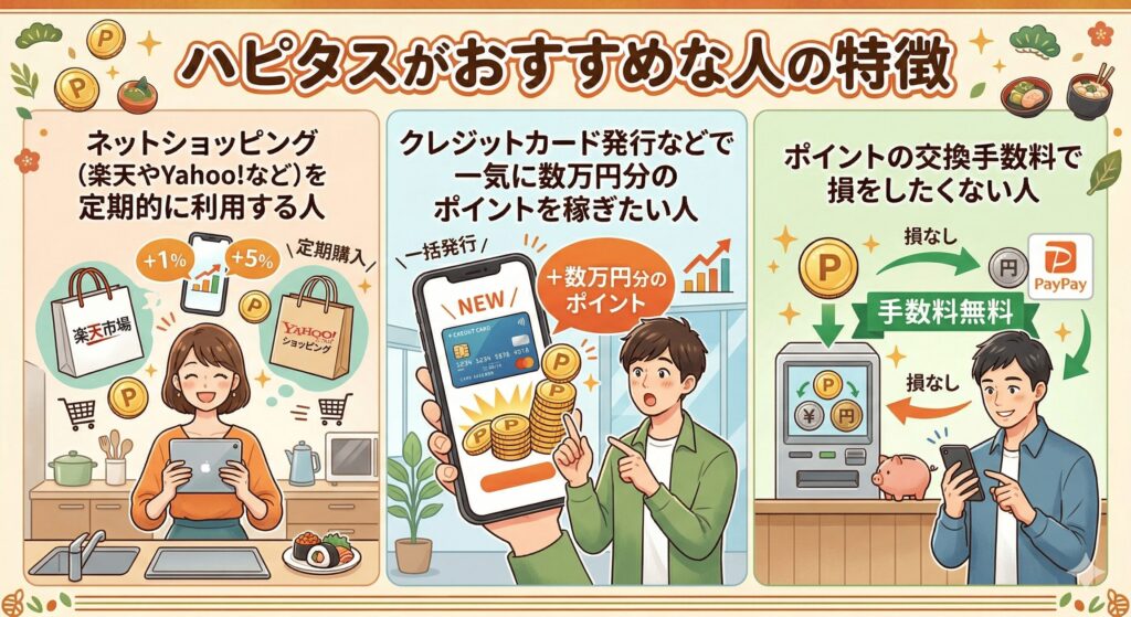 ハピタス　口コミ評判