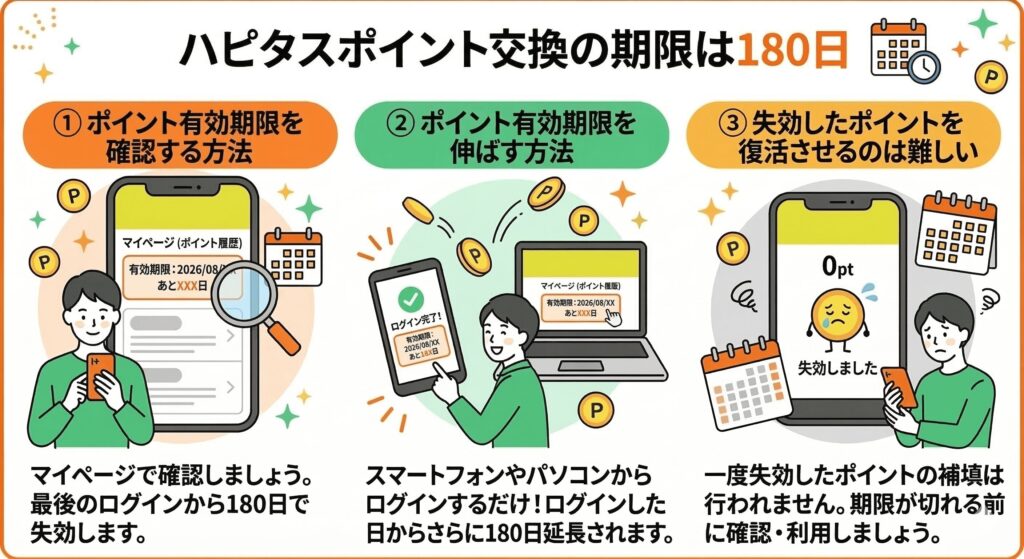 ハピタス ポイント交換