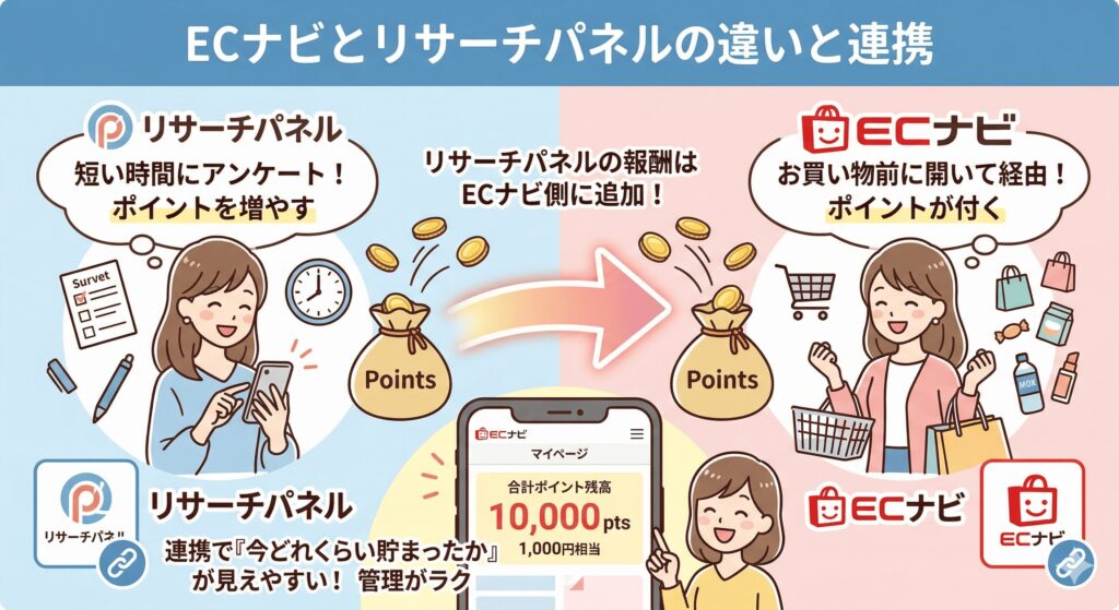 ECナビ　リサーチパネル