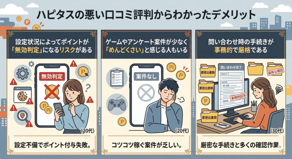 ハピタス　口コミ評判