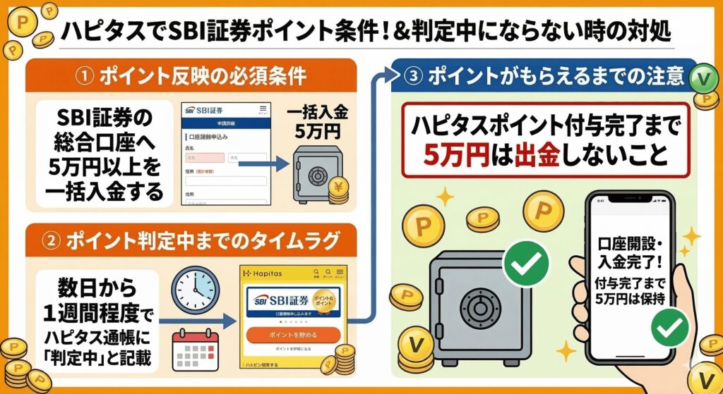 ハピタス　SBI証券