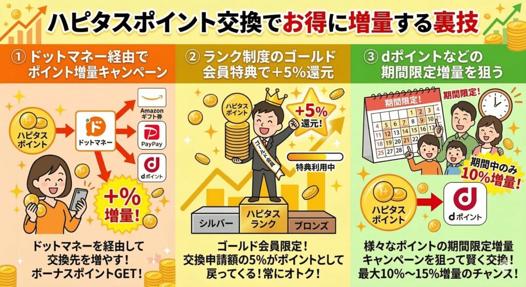 ハピタス ポイント交換