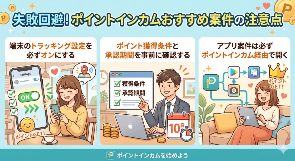 ポイントインカム　おすすめ案件