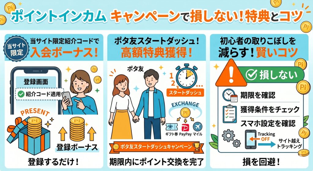 ポイントインカム　キャンペーン