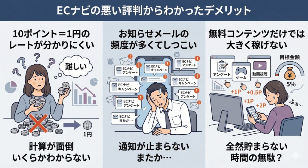 ECナビ　口コミ評判