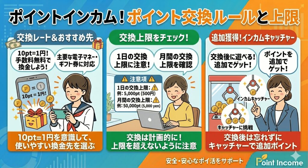 ポイントインカム　稼ぎ方