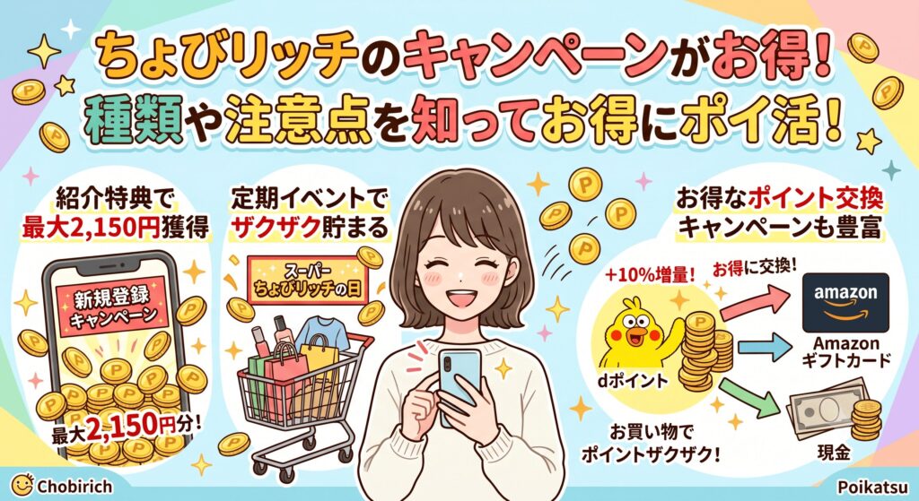 ちょびリッチ　キャンペーン