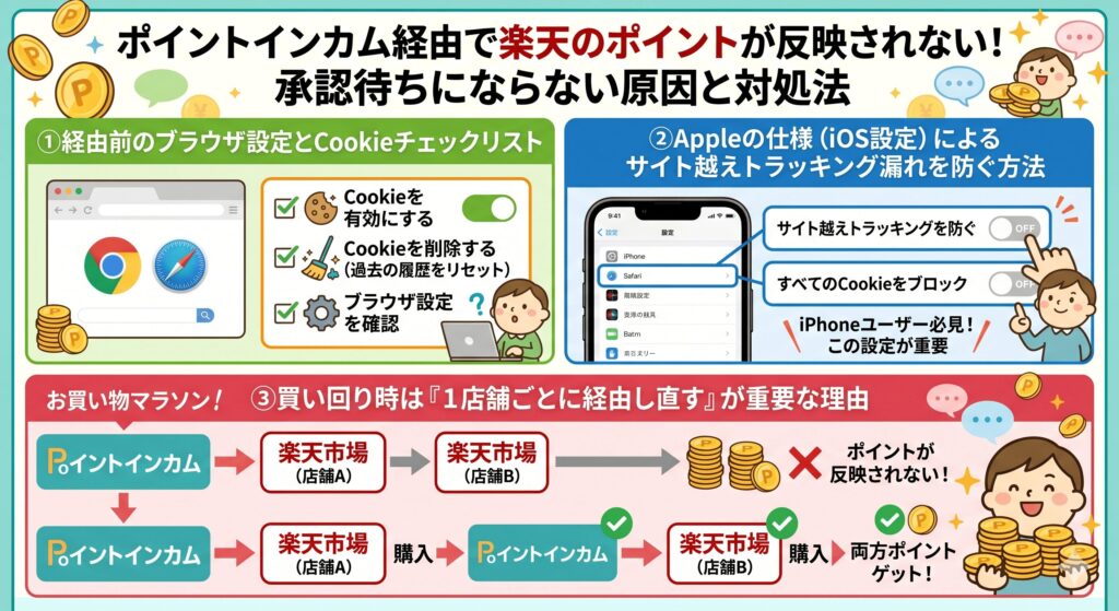 ポイントインカム　楽天