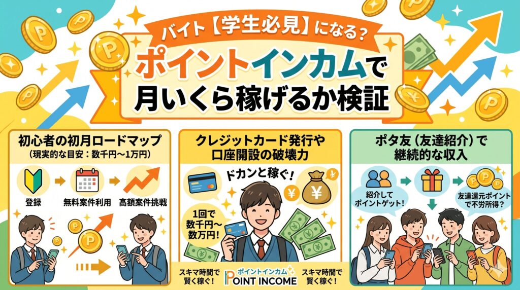 ポイントインカム　口コミ評判