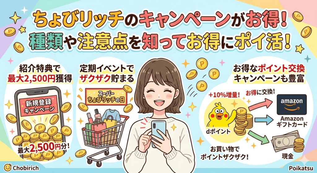 ちょびリッチ キャンペーン