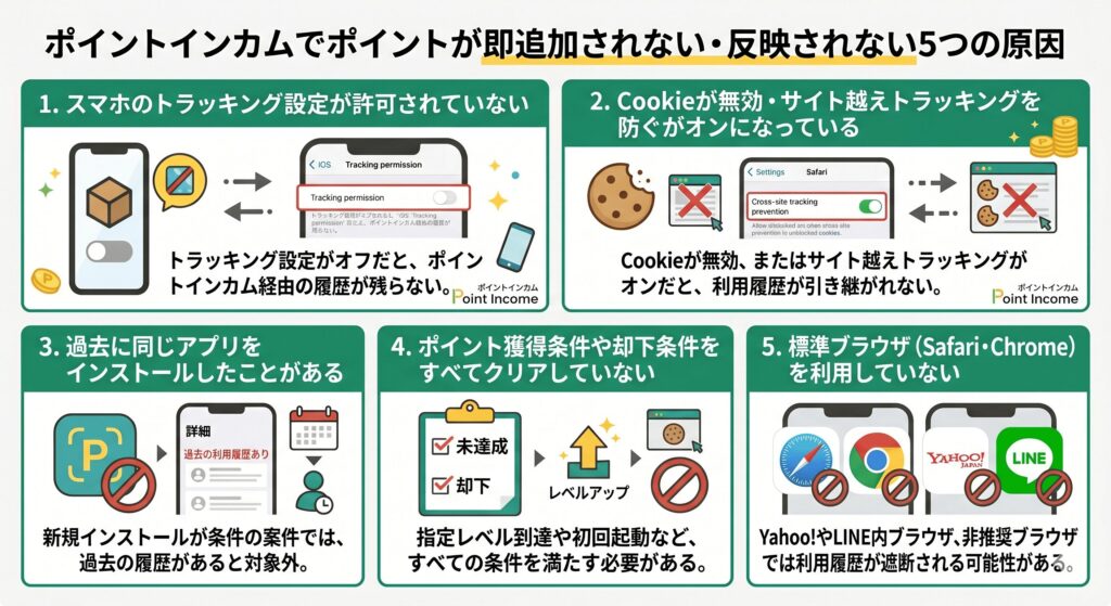 ポイントインカム　即追加