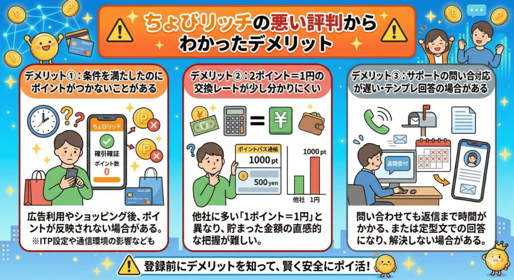 ちょびリッチ　口コミ評判