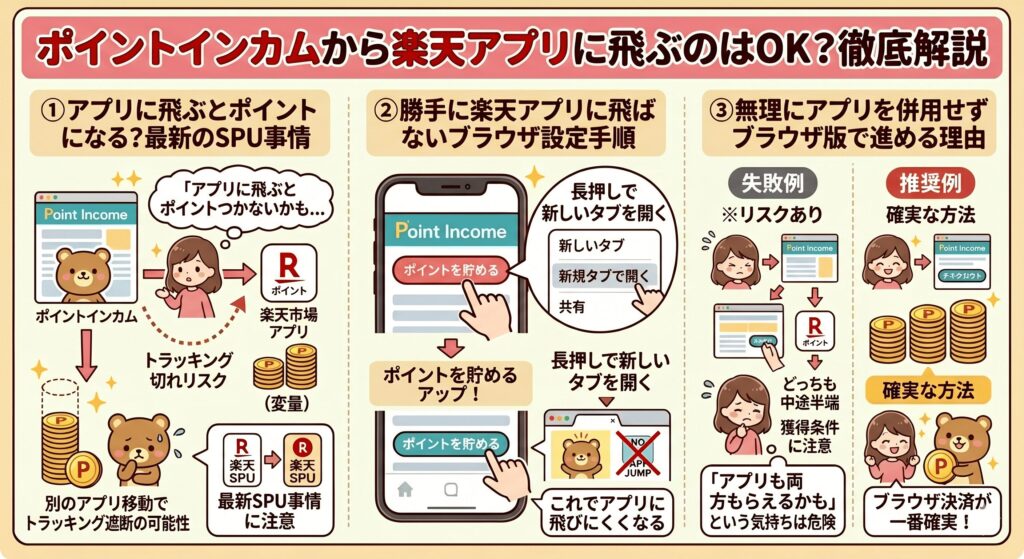 ポイントインカム　楽天