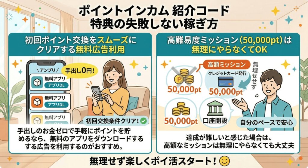 ポイントインカム 紹介コード