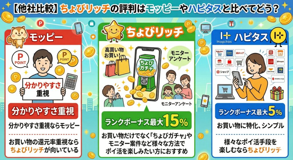 ちょびリッチ　口コミ評判