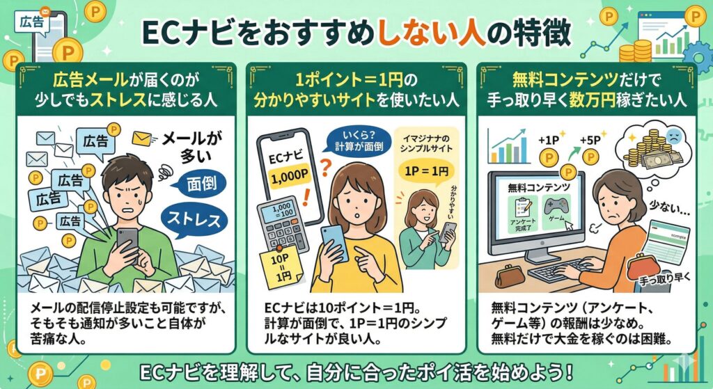 ECナビ　口コミ評判