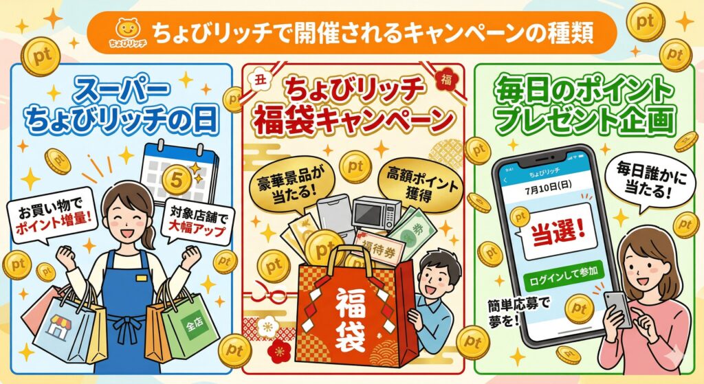 ちょびリッチ キャンペーン