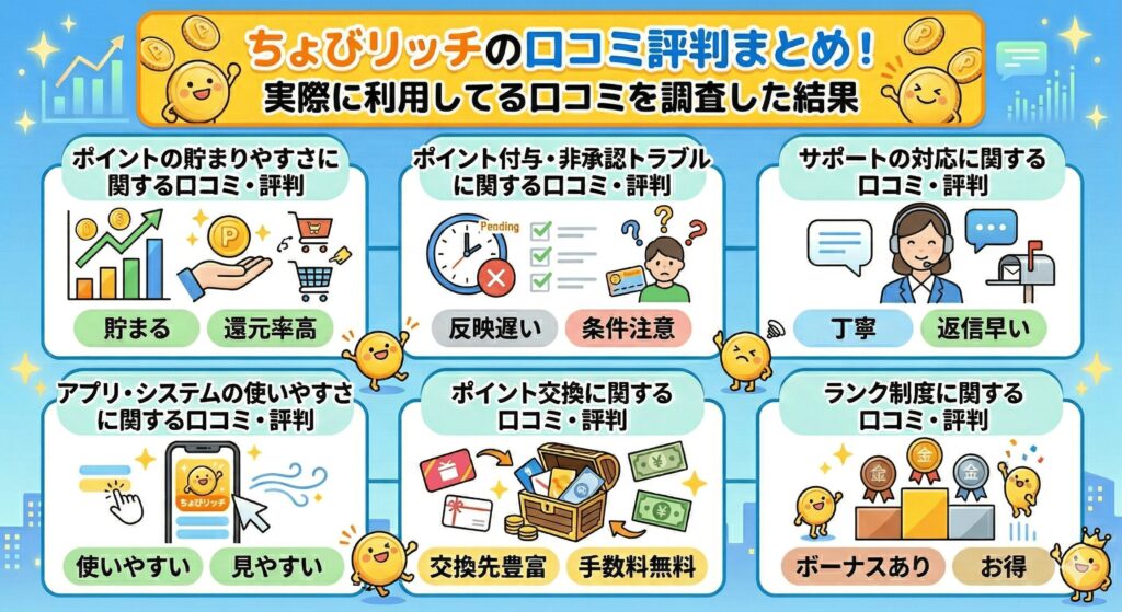 ちょびリッチ　口コミ評判